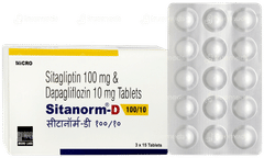 Sitanorm D 100/10 Tablet 15