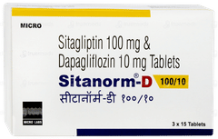 Sitanorm D 100/10 Tablet 15