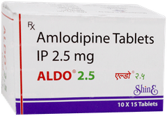 Aldo 2.5 Tablet 15 Aldo 2.5 Tablet 15