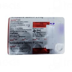 Aldo 2.5 Tablet 15 Aldo 2.5 Tablet 15