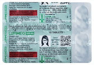 Lupimeg 1000 MG Tablet 10