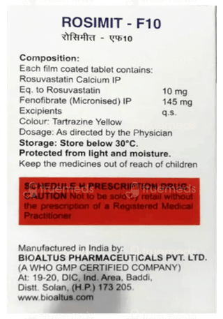 Rosimit F10 Tablet 15