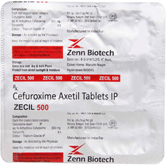 Zecil 500 Mg Tablet 6