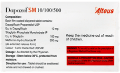 Dapazol Sm 10/100/500 Tablet 10 Dapazol Sm 10/100/500 Tablet 10