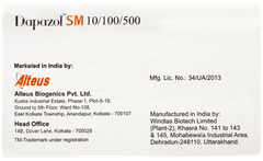 Dapazol Sm 10/100/500 Tablet 10 Dapazol Sm 10/100/500 Tablet 10