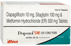 Dapazol Sm 10/100/500 Tablet 10 Dapazol Sm 10/100/500 Tablet 10