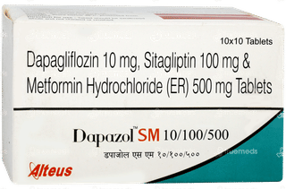 Dapazol Sm 10/100/500 Tablet 10