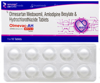 Olmevac Ah 40/5/12.5 Tablet 10