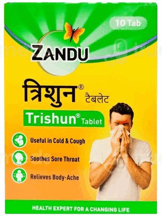 Zandu Trishun Tablet 10