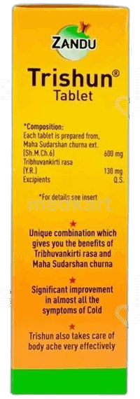 Zandu Trishun Tablet 10