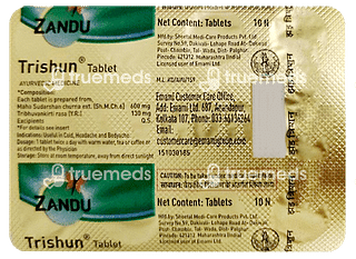 Zandu Trishun Tablet 10