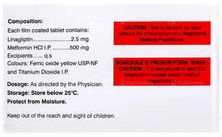 Linanat M 2.5/500 Tablet 10