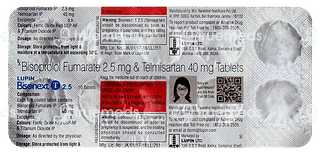 Bisonext T 2.5/40 MG Tablet 10