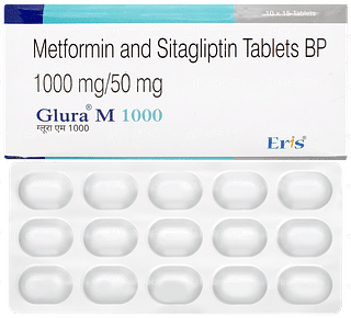 Glura M 1000 Tablet 15