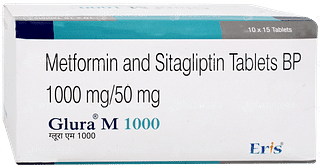Glura M 1000 Tablet 15