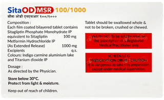 Sita Od Msr 100/1000 Tablet 10