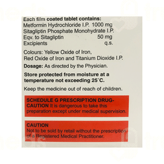 Sitalembic M 1000 Tablet 15 Sitalembic M 1000 Tablet 15