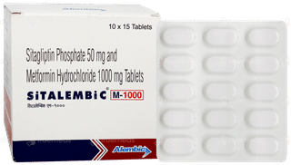 Sitalembic M 1000 Tablet 15