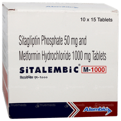 Sitalembic M 1000 Tablet 15 Sitalembic M 1000 Tablet 15