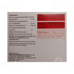 Glido Mp2 Tablet 15 Glido Mp2 Tablet 15
