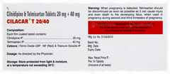 Cilacar T 20/40 Tablet 14
