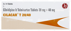 Cilacar T 20/40 Tablet 14