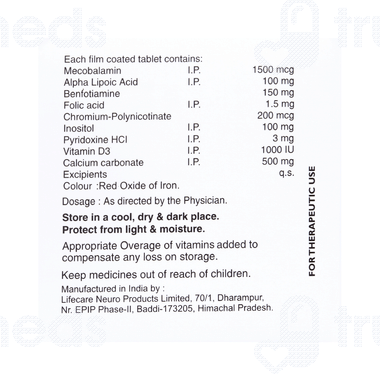 Datan Forte Danneuro Forte Tablet 10 - Uses, Side Effects, Dosage, Price | Truemeds
