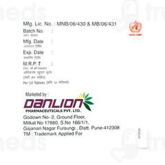 Danneuro Forte Tablet 10 Danneuro Forte Tablet 10
