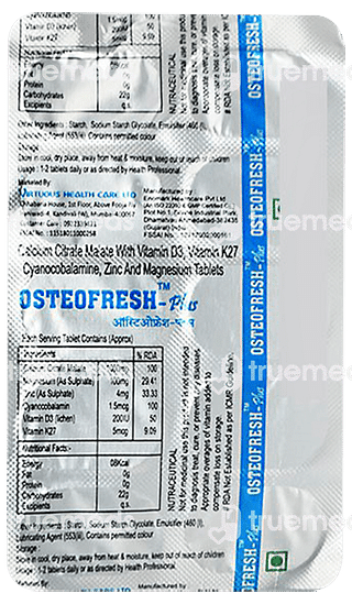 Osteofresh Plus Tablet 10