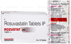 Rozustat 20 Tablet 15