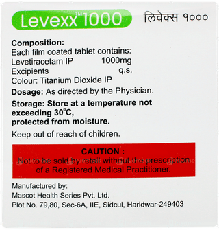 Levexx 1gm Tablet 10