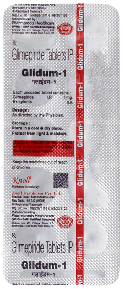 Glidum 1 Tablet 10 Glidum 1 Tablet 10