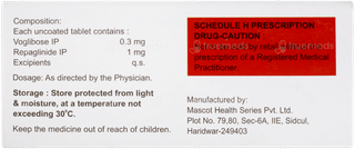 Vogloyd R 0.3/1 Tablet 15