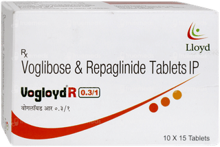 Vogloyd R 0.3/1 Tablet 15