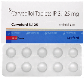 Carveford 3.125 Tablet 10