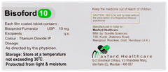 Bisoford 10 Tablet 10 Bisoford 10 Tablet 10