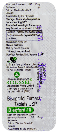 Bisoford 10 Tablet 10 Bisoford 10 Tablet 10