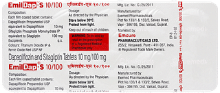 Emildap S 10/100 Tablet 10