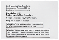 Alkem Para 650 Tablet 20