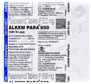 Alkem Para 650 Tablet 20