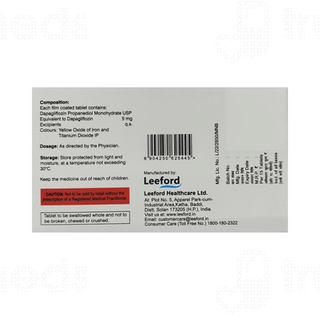 Dapzigard 5 Tablet 15