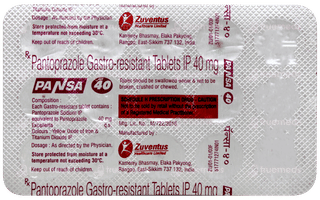 Pansa 40 Tablet 15