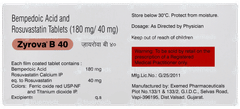 Zyrova B 40 Tablet 10 Zyrova B 40 Tablet 10