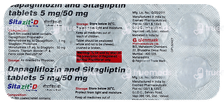 Sitazit D 5/50 MG Tablet 10