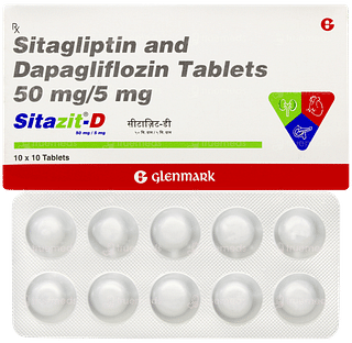 Sitazit D 5mg/50mg Tablet 10