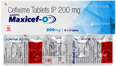 Maxicef O 200mg Tablet 10 Maxicef O 200mg Tablet 10