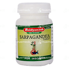 Baidyanath Sarpagandha Tablet 50 Baidyanath Sarpagandha Tablet 50