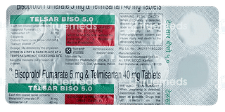 Telsar Biso 40/5 MG Tablet 10