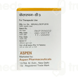 Calspen D3 Tablet 10