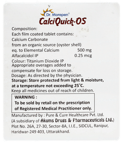 Calciquick Os Tablet 15